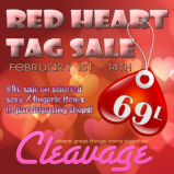 cleavage-red-heart-tag-sale-poster